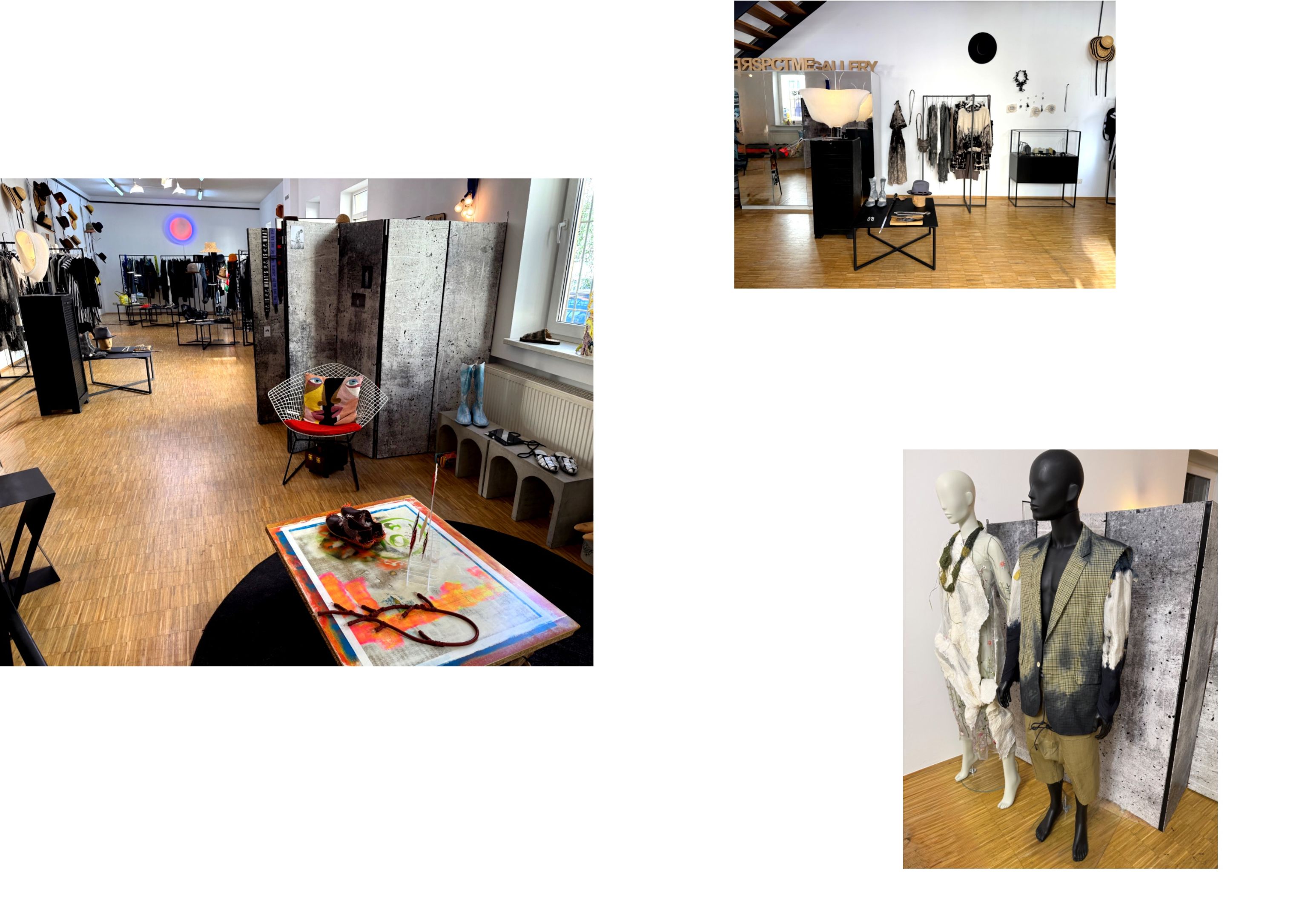 Gallery Wearable Art Details of gallery room for wearable art