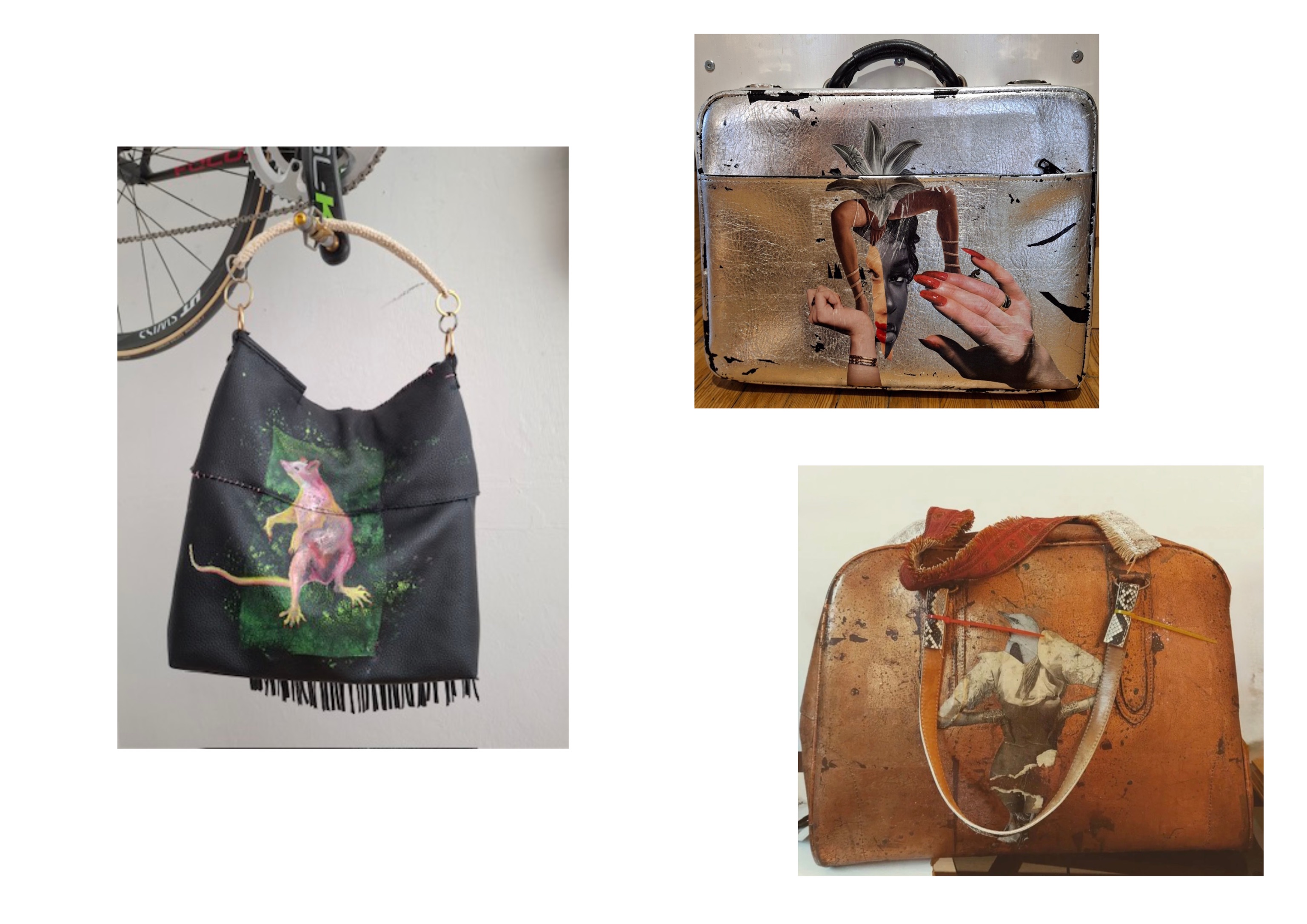 Intervenierte Taschen von Ruth Detzer, Andere.i 3_0
