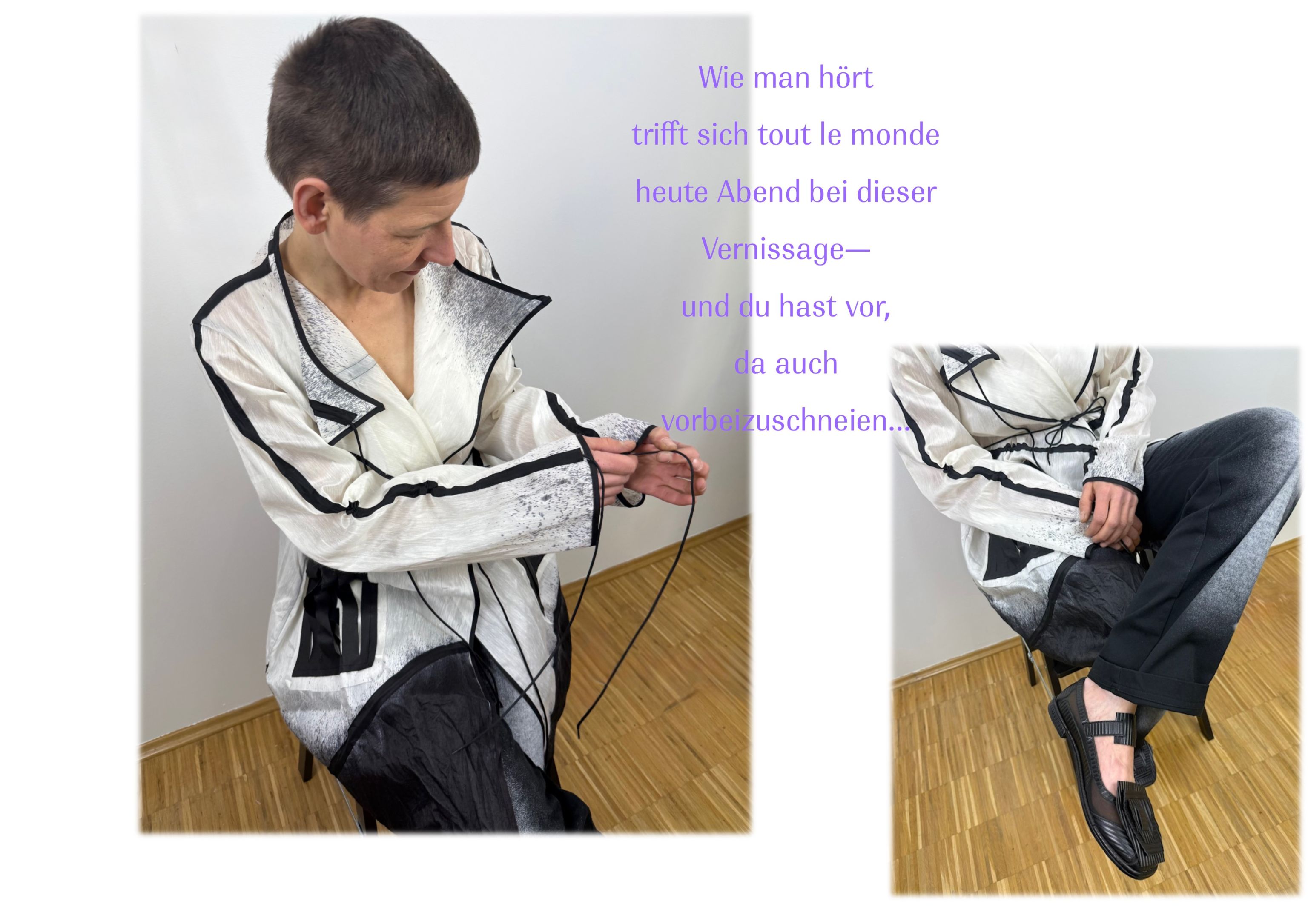 uniquer Leinenmantel