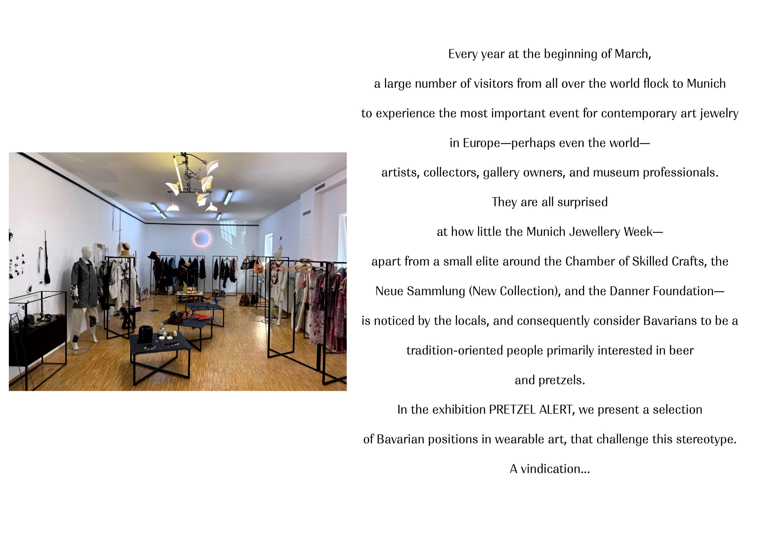 Intro in English to an exhibition of body-related art