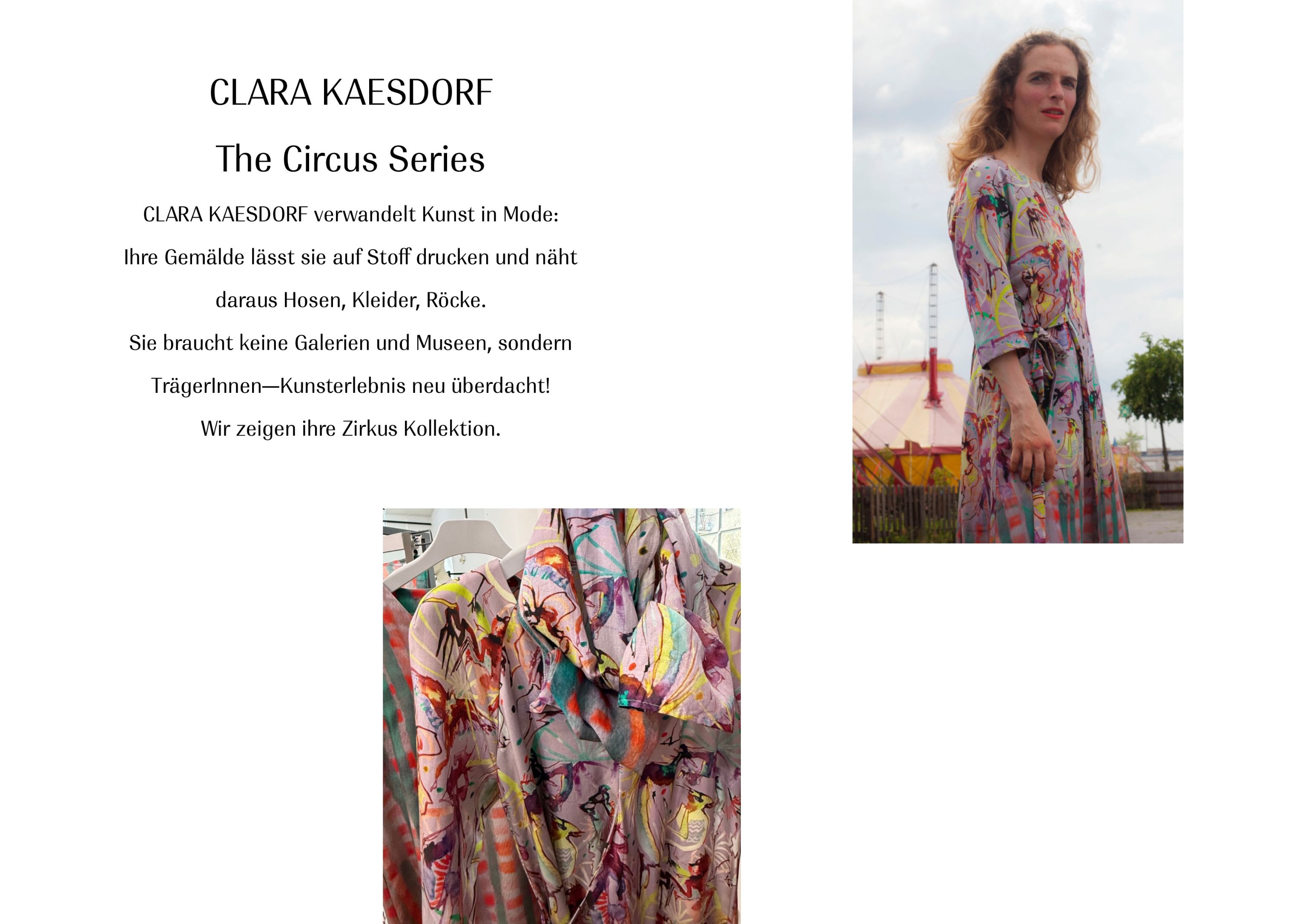 Body-related Art dresses by Clara Kaesdorf