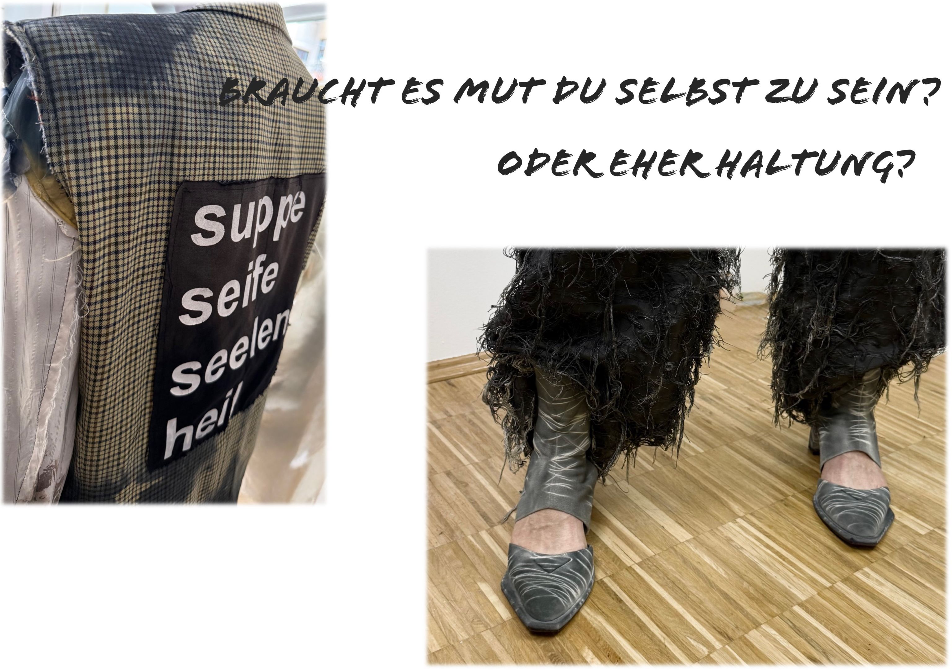 Braucht es Mut wearable art zu tragen?