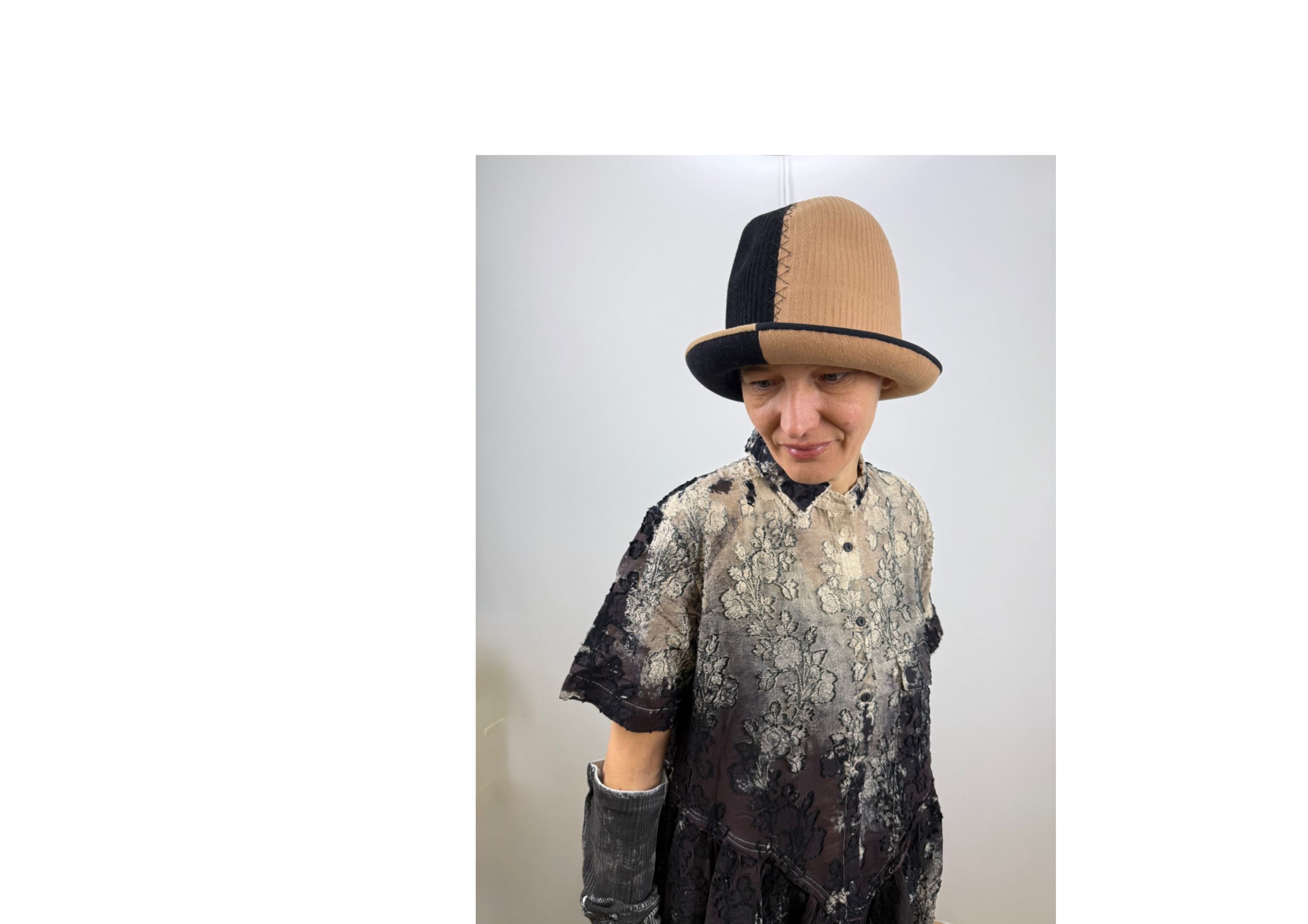 Wearable art pieces worn in space