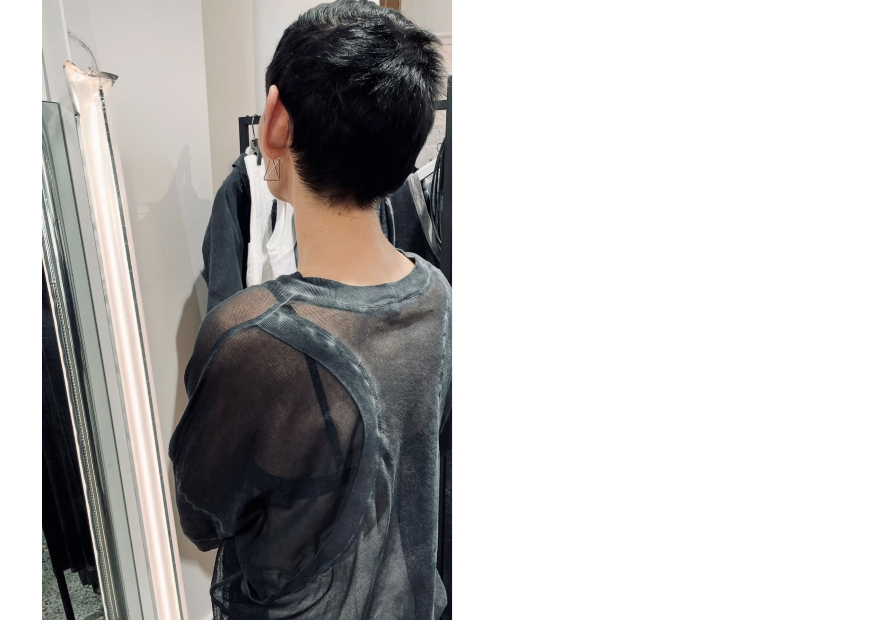 contemporary modern artwork worn on body