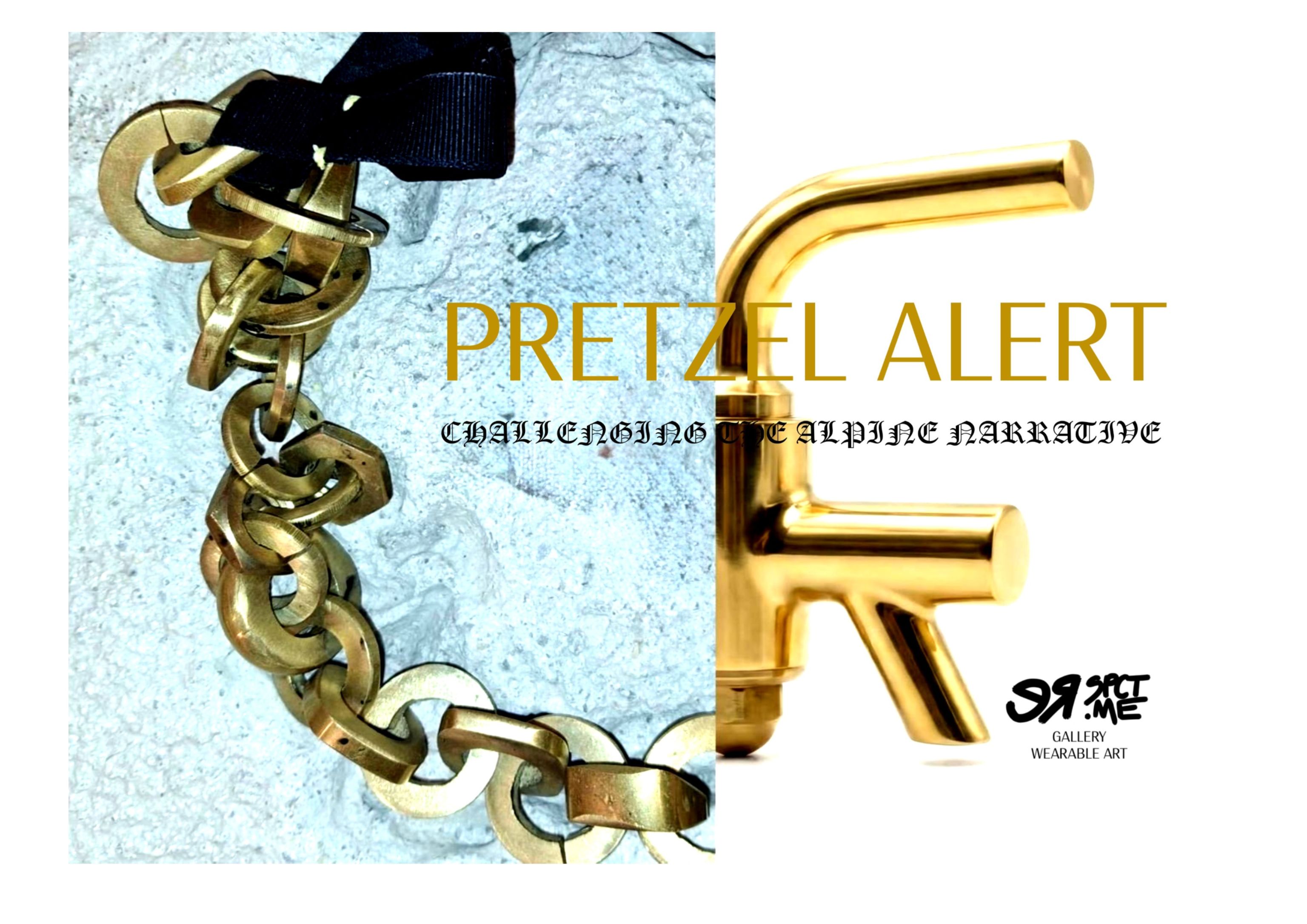 Invitation to the exhibition of art jewellery and body-related art during MJW